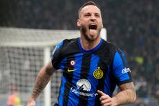 Gol de Arnautović sentencia victoria 1-0 del Inter ante el Atlético