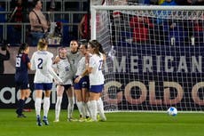 EE.UU. comienza Copa Oro femenina goleando 5-0 a Dominicana; México y Argentina empatan 0-0
