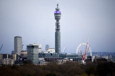 La amada torre futurista BT de Londres, vendida por 347 millones de dólares, será un hotel