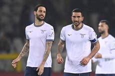 Lazio se mete en la pelea por puestos europeos al vencer 2-0 a Torino en la Serie A