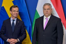 Hungría y Suecia adoptan acuerdo de defensa previo a votación final sobre acceso de Suecia a la OTAN
