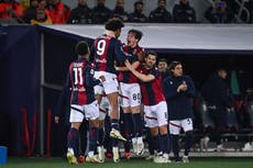 Bologna vence a Verona en la Seria A y logra su mejor racha de triunfos desde 1967