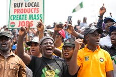 Trabajadores sindicalizados hacen paro nacional en Nigeria en protesta por promesas no cumplidas