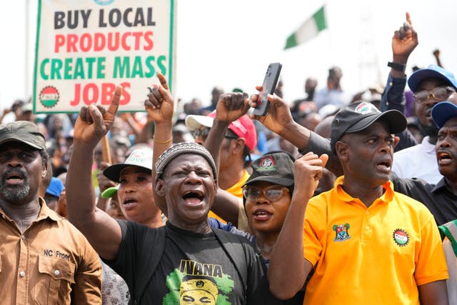 NIGERIA-PROTESTAS