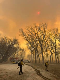 Incendios forestales en Texas dan pie a cierre de instalación nuclear