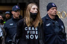 Hunter Schafer, actriz de ‘Euphoria’, es arrestada en protesta a favor de Palestina