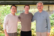 Zuckerberg se reúne con directores de LG y Samsung en Seúl mientras Meta expande sus proyectos de IA