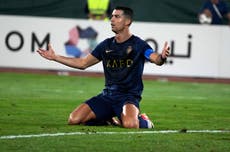 Cristiano Ronaldo, suspendido 1 encuentro por supuesto gesto ofensivo durante partido
