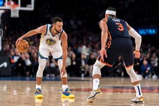 Curry hace 31 puntos y 11 rebotes, lidera a Warriors en victoria 110-99 sobre Knicks