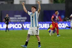 Barco y otros tres menores de 20 años convocados por Argentina para amistosos de marzo