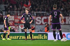 Bayern Múnich deja escapar puntos en su partido 2.000 en la Bundesliga con empate con Freiburg