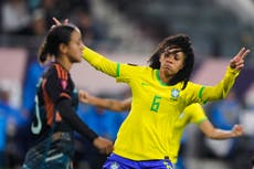 Brasil arrolla a Argentina y se une a Canadá en semifinales de Copa Oro femenina