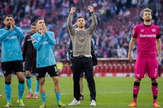 Bayer Leverkusen abre brecha de 10 puntos como líder de la Bundesliga. Quedan 10 fechas