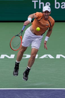 Murray gana su 1er partido en la que podría ser su última aparición en Indian Wells