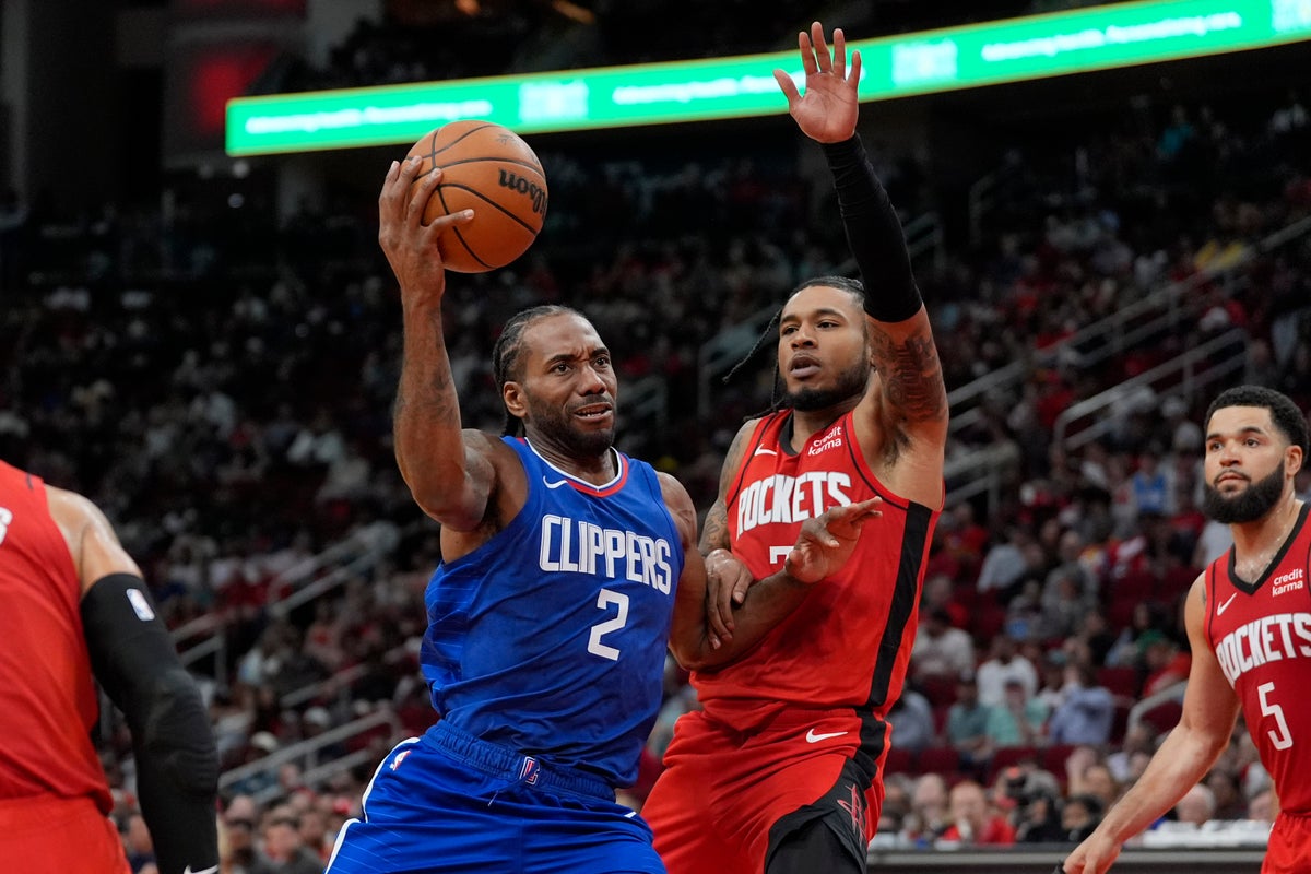 Clippers reaccionan al final y se imponen 122-116 a Rockets, apoyados ...