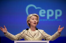 El mayor partido de la UE apoya candidatura de Ursula von der Leyen a segundo mandato en la Comisión