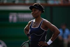 Venus Williams cae en su debut en Indian Wells tras 6 meses de ausencia
