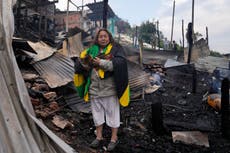 Incendio afecta decenas de viviendas de población vulnerable en Bogotá