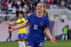 Con gol de Lindsay Horan, Estados Unidos vence 1-0 a Brasil y se corona en la Copa Oro Femenina