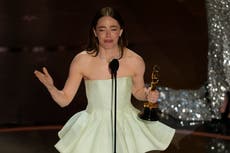 Emma Stone gana 2do Oscar a mejor actriz por "Poor Things" en reñida contienda con Lily Gladstone