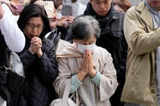 Japón recuerda a las miles de víctimas del sismo y tsunami de 2011