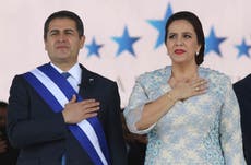 Esposa de expresidente de Honduras condenado en EEUU dice que buscará la presidencia