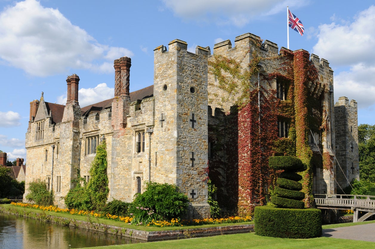 Hever Castle, en Kent, la residencia ancestral de la familia Bolena