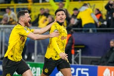 Sancho y Reus llevan al Dortmund a cuartos en la Liga de Campeones al vencer 2-0 a PSV Eindhoven