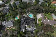 La casa de la modelo y actriz Cara Delevingne es destruída por un incendio en Los Ángeles