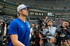 Ohtani espera grandes recuerdos para él y su esposa en la serie de MLB en Seúl