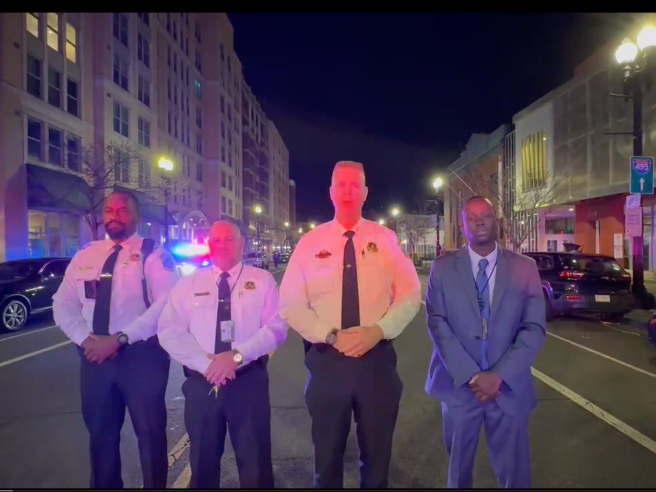 Miembros del Departamento de la Policía Metropolitana hicieron un anuncio tras el incidente ocurrido en cercanías de la Casa Blanca