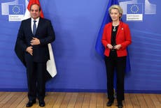 La UE anuncia un paquete de ayuda de 8.000 millones de dólares para Egipto