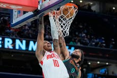 Con 42 puntos, Jalen Green lidera la victoria de Rockets 137-114 ante Wizards
