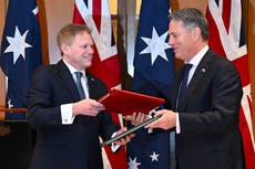 Australia y Reino Unido firman un tratado de defensa para responder a "desafíos contemporáneos"