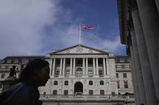 Banco de Inglaterra mantiene tasa de interés sin cambios