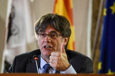 Carles Puigdemont dice que volverá a España si es restituido como presidente de Cataluña