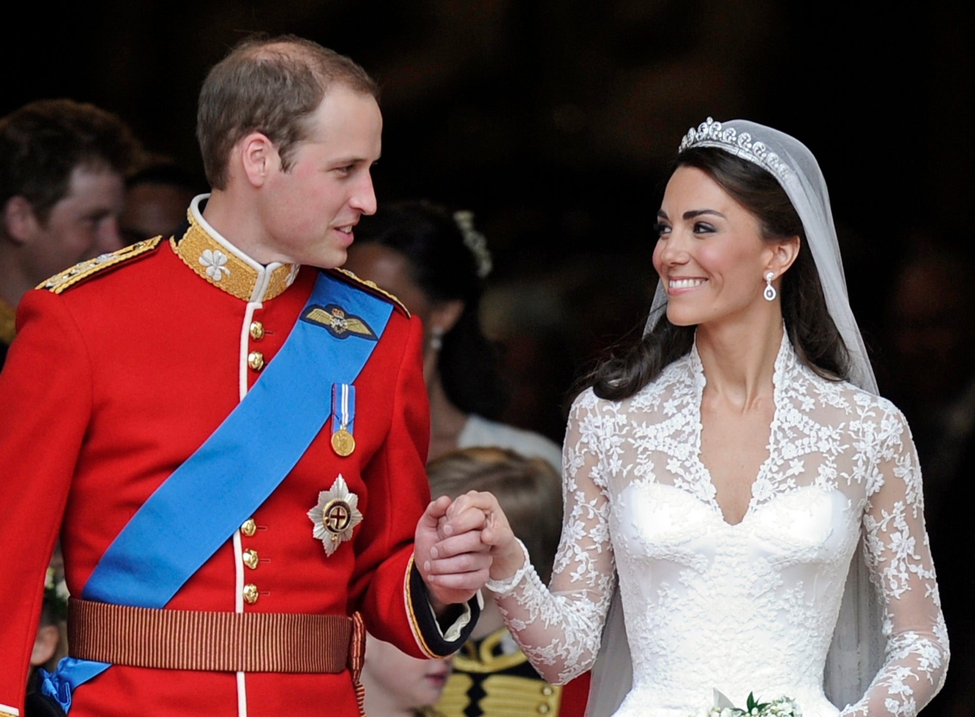 La pareja tuvo su final feliz de cuento de hadas cuando finalmente se casaron en 2011, una década después de comenzar sus estudios en St. Andrew