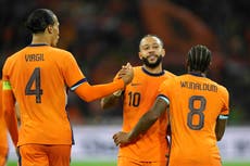 Holanda hace uso de su estilo y derrota 4-0 a Escocia en partido amistoso