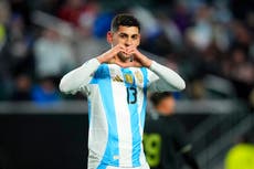 Sin Messi, Argentina no se apiada de El Salvador. Golea 3-0 en Filadelfia
