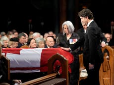 Canadá despide a difunto ex primer ministro con funeral de Estado