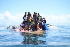 Hallan otros 6 cadáveres tras naufragio de bote con refugiados en Indonesia