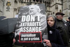 Corte en Londres sopesa apelación de Assange para impedir extradición a EEUU