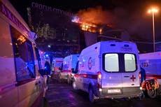 Varias víctimas del ataque de Moscú, incluyendo niños, están graves, según funcionarios