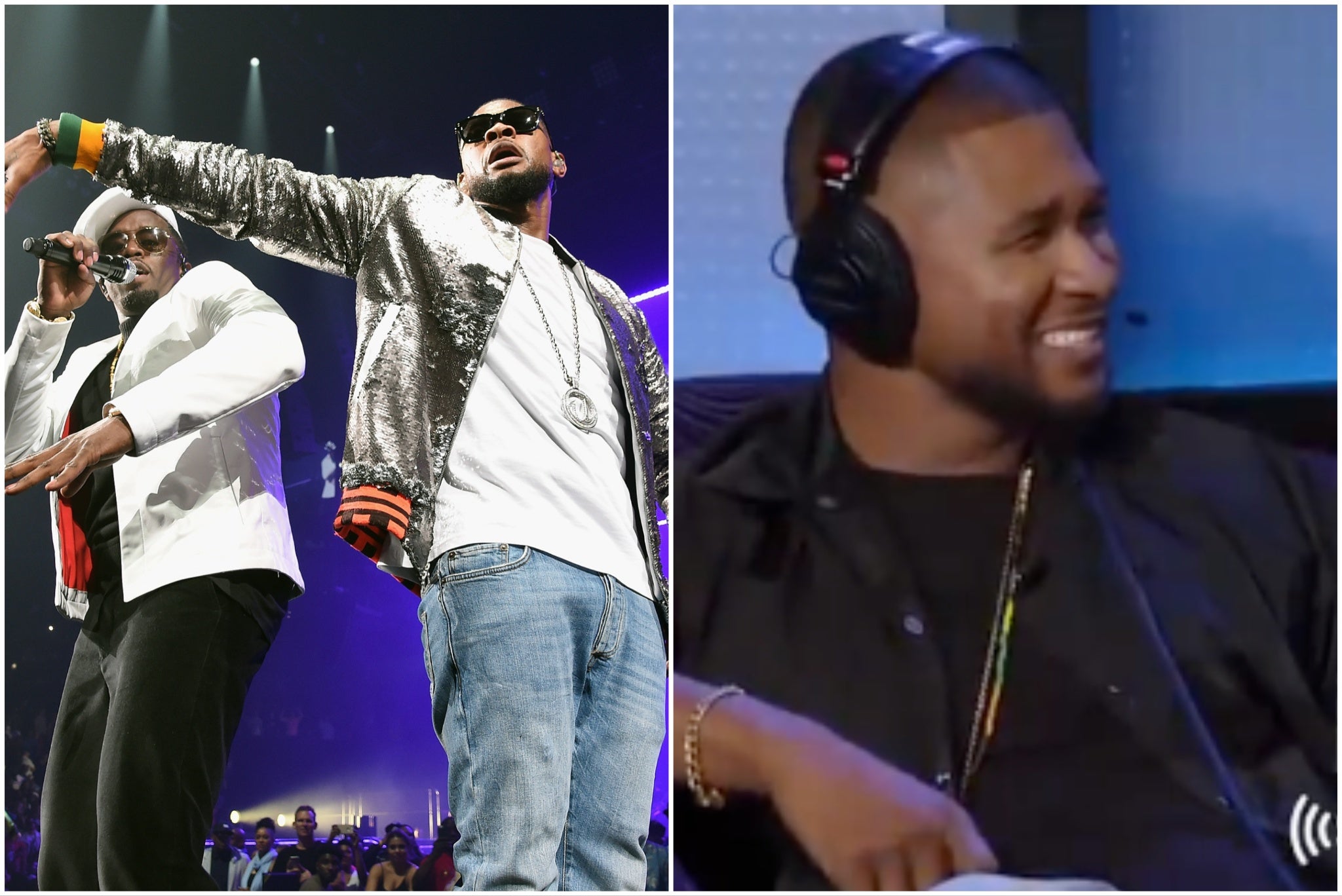Usher rememora su experiencia como huésped en la casa de Diddy en Nueva York cuando apenas tenía 13 años