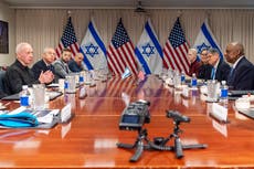 Jefes de defensa de EEUU e Israel se reúnen para analizar planes para Gaza en medio de tensiones
