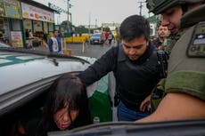 Mujer dispara arma de guardia mientras se se implementaban medidas de seguridad en mercado en Chile