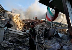 Siria: Ataque aéreo israelí destruye edificio del consulado de Irán en Damasco