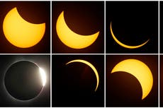 ¿El mal tiempo o la ubicación le impiden ver el eclipse total de Sol? Sígalo por internet