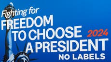 No Labels no postulará candidato presidencial para elecciones de 2024 en EEUU