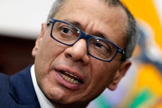 Exvicepresidente Jorge Glas recibirá alta médica y retornará a prisión en Ecuador
